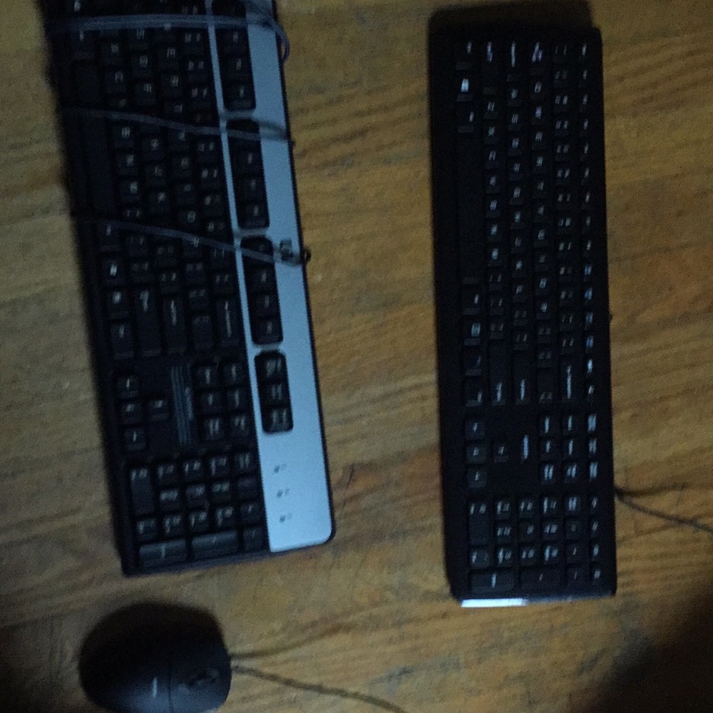 Amazon keyboard and mouse with hp keyboard